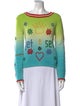Jet Set Wool Printed Sweater