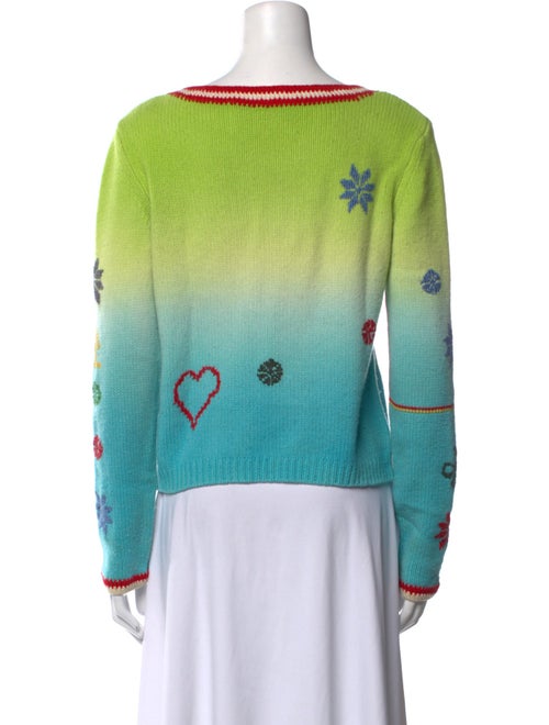 Jet Set Wool Printed Sweater