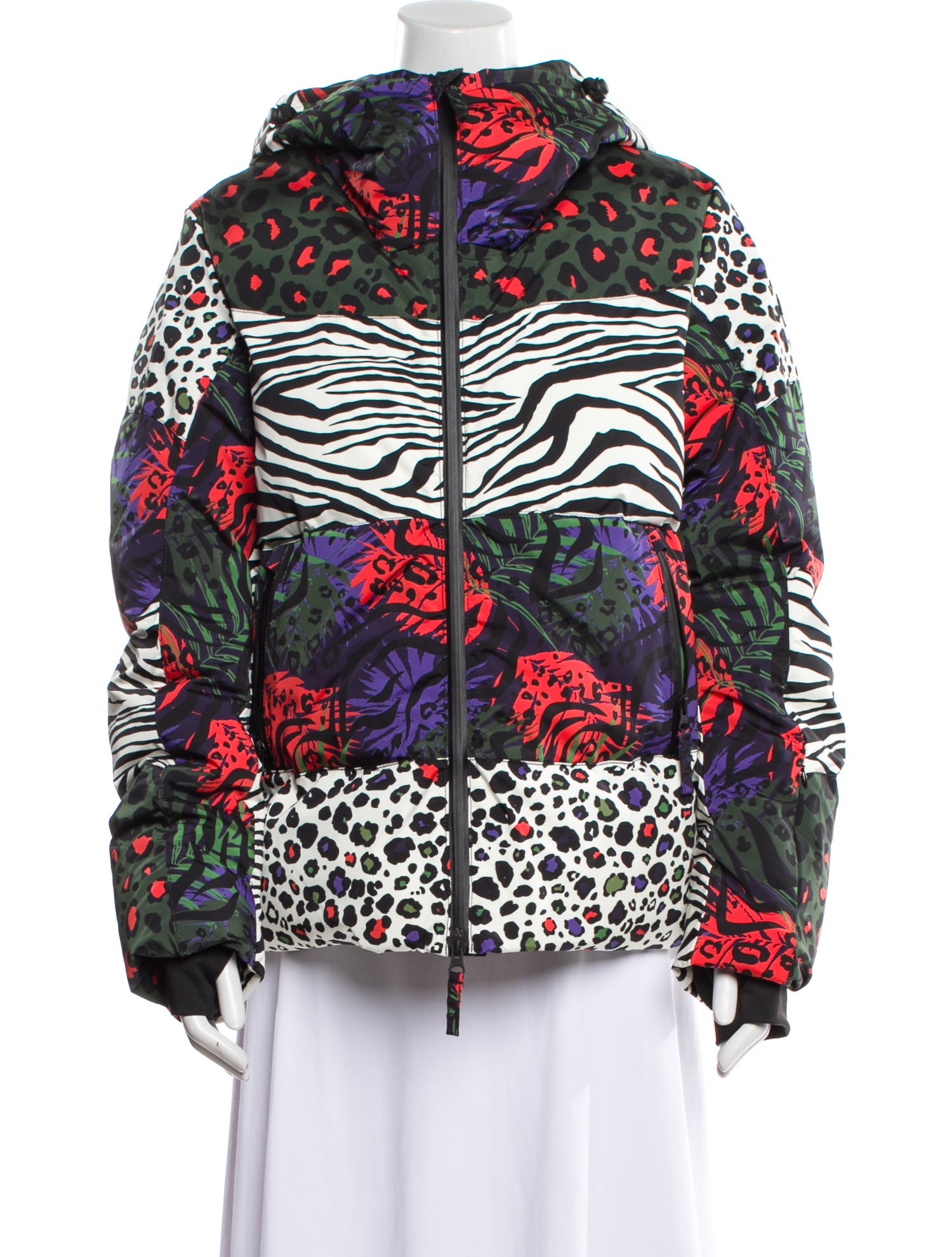 Jet Set Nylon Printed Jacket