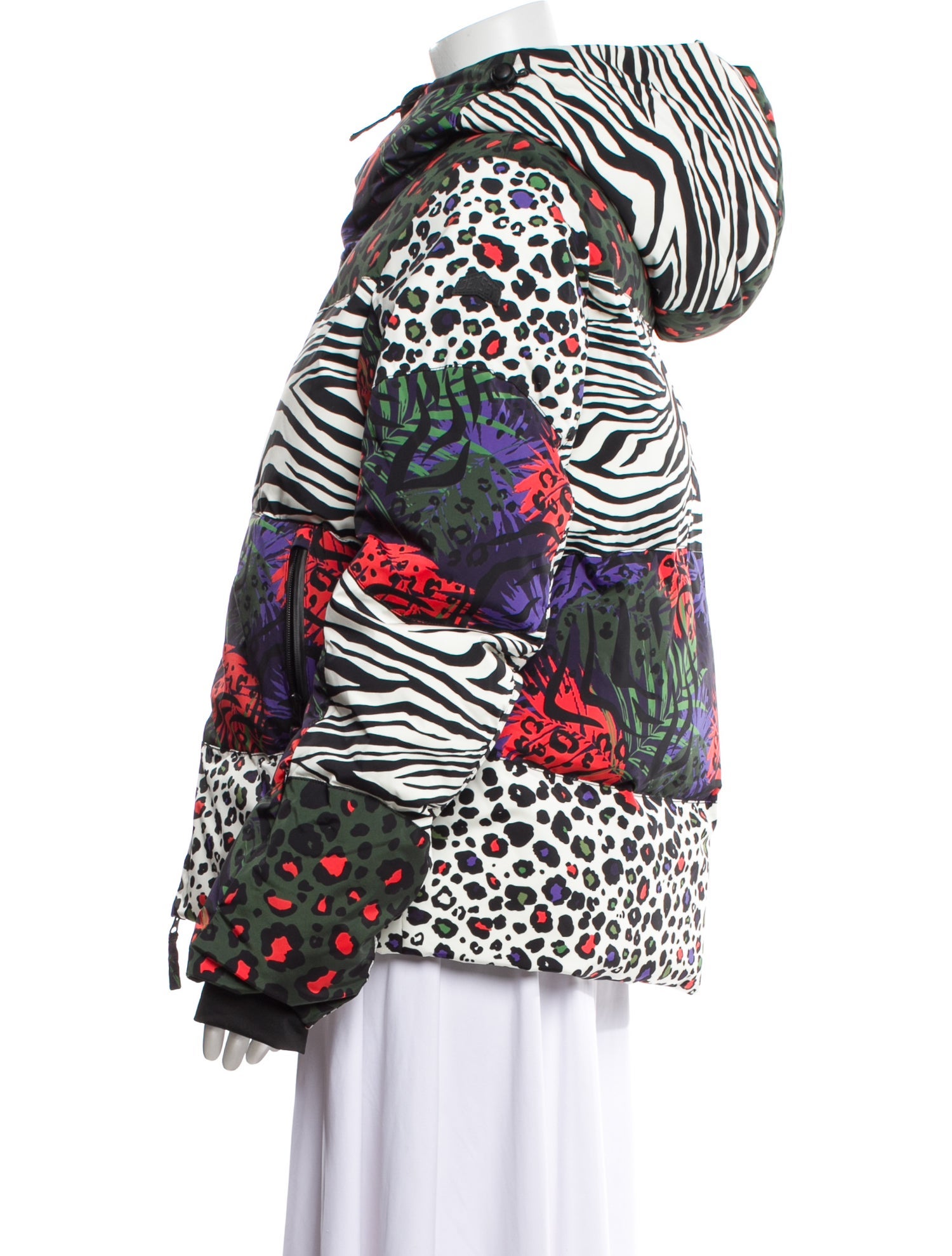 Jet Set Nylon Printed Jacket