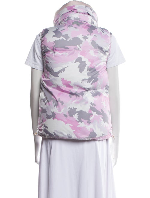 Jet Set Nylon Floral Print Down Jacket