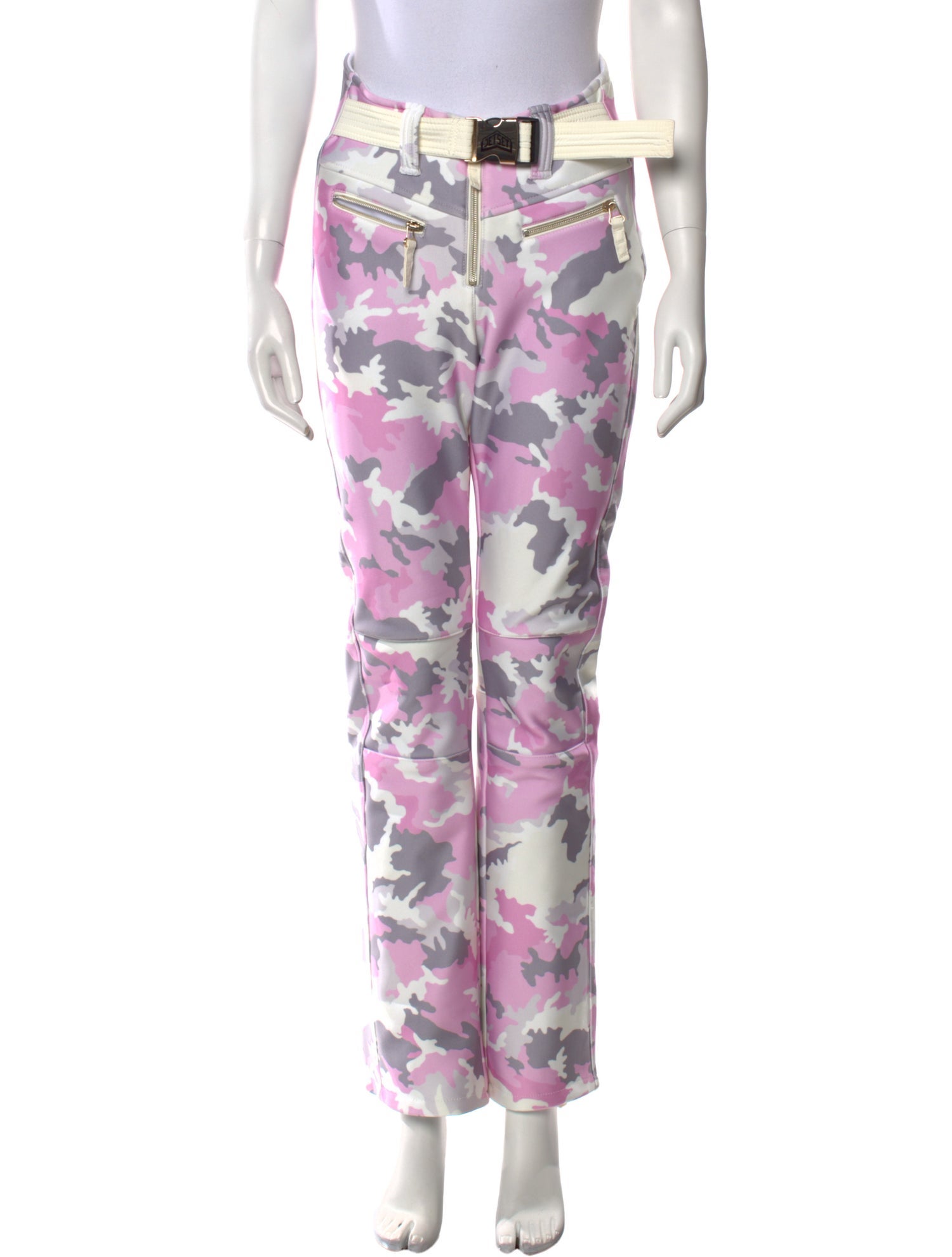Jet Set Camouflage Print Wide Leg Pants