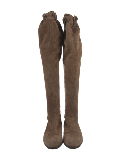 Jet Set Suede Riding Boots