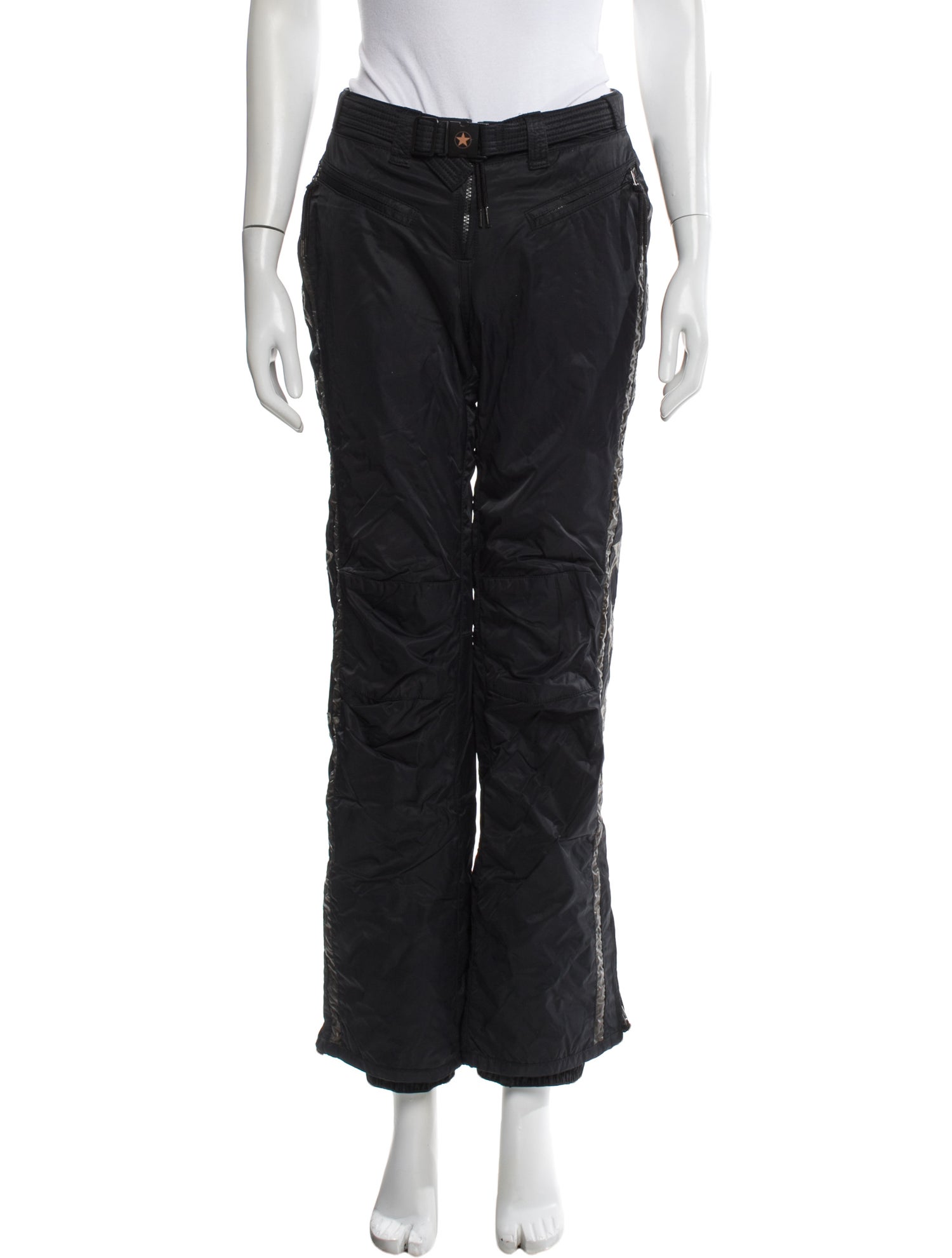Jet Set Nylon Wide Leg Pants