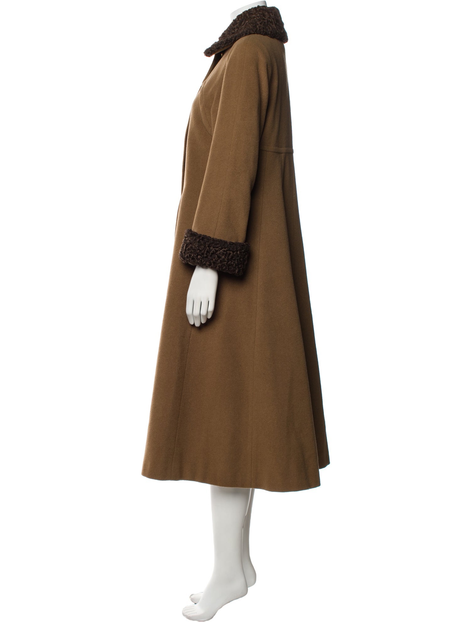 Jacques Ferber Wool Trench Coat