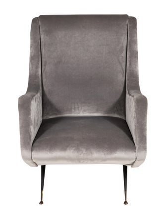 J.F. Chen Pair of Club Chairs