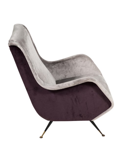 J.F. Chen Pair of Club Chairs