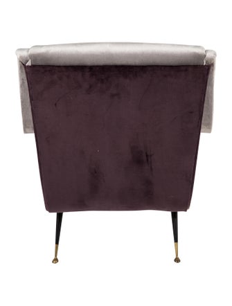 J.F. Chen Pair of Club Chairs