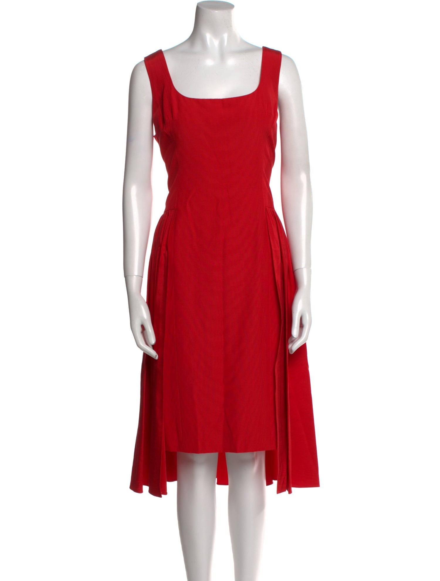 Bach Mai Square Neckline Midi Length Dress