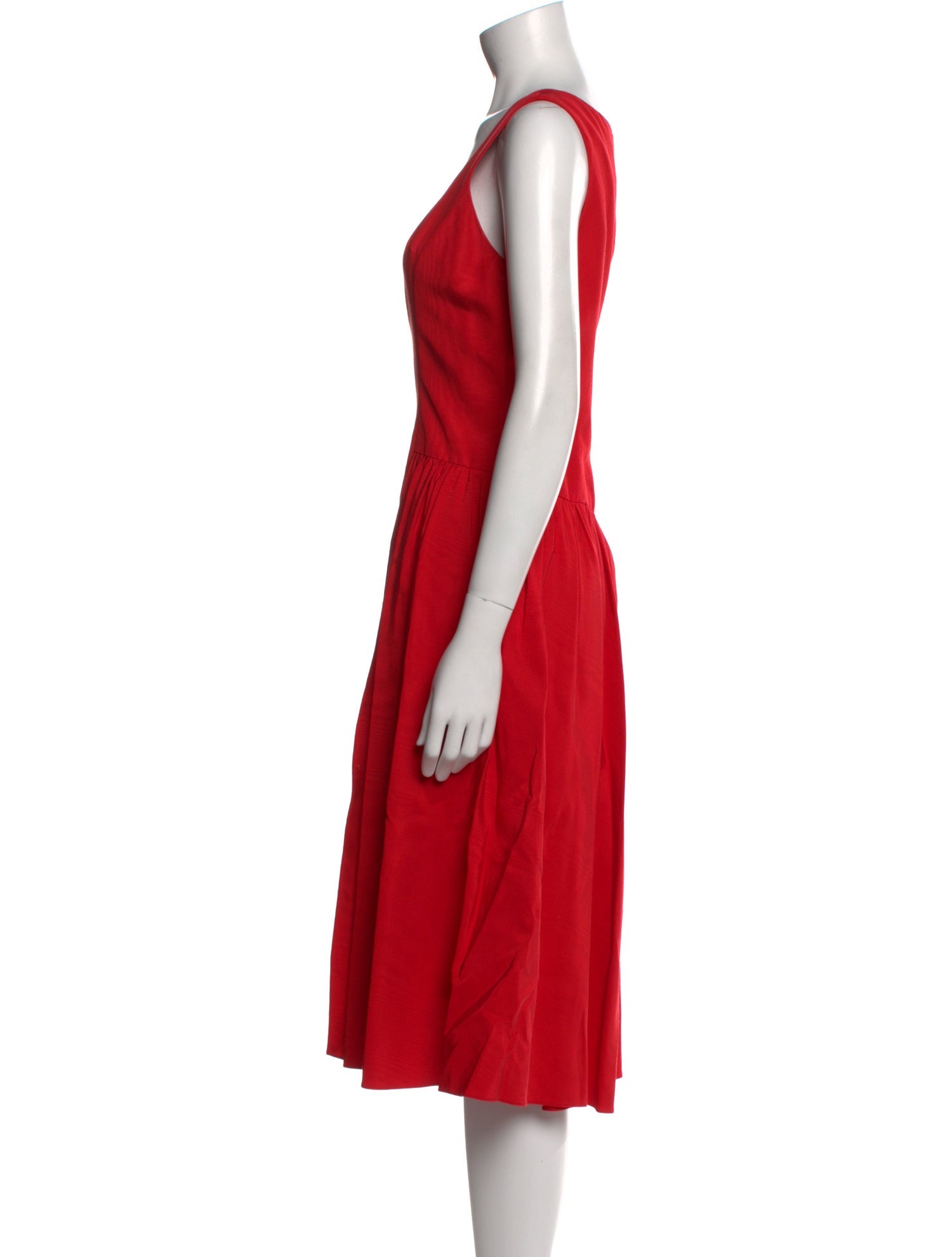 Bach Mai Square Neckline Midi Length Dress