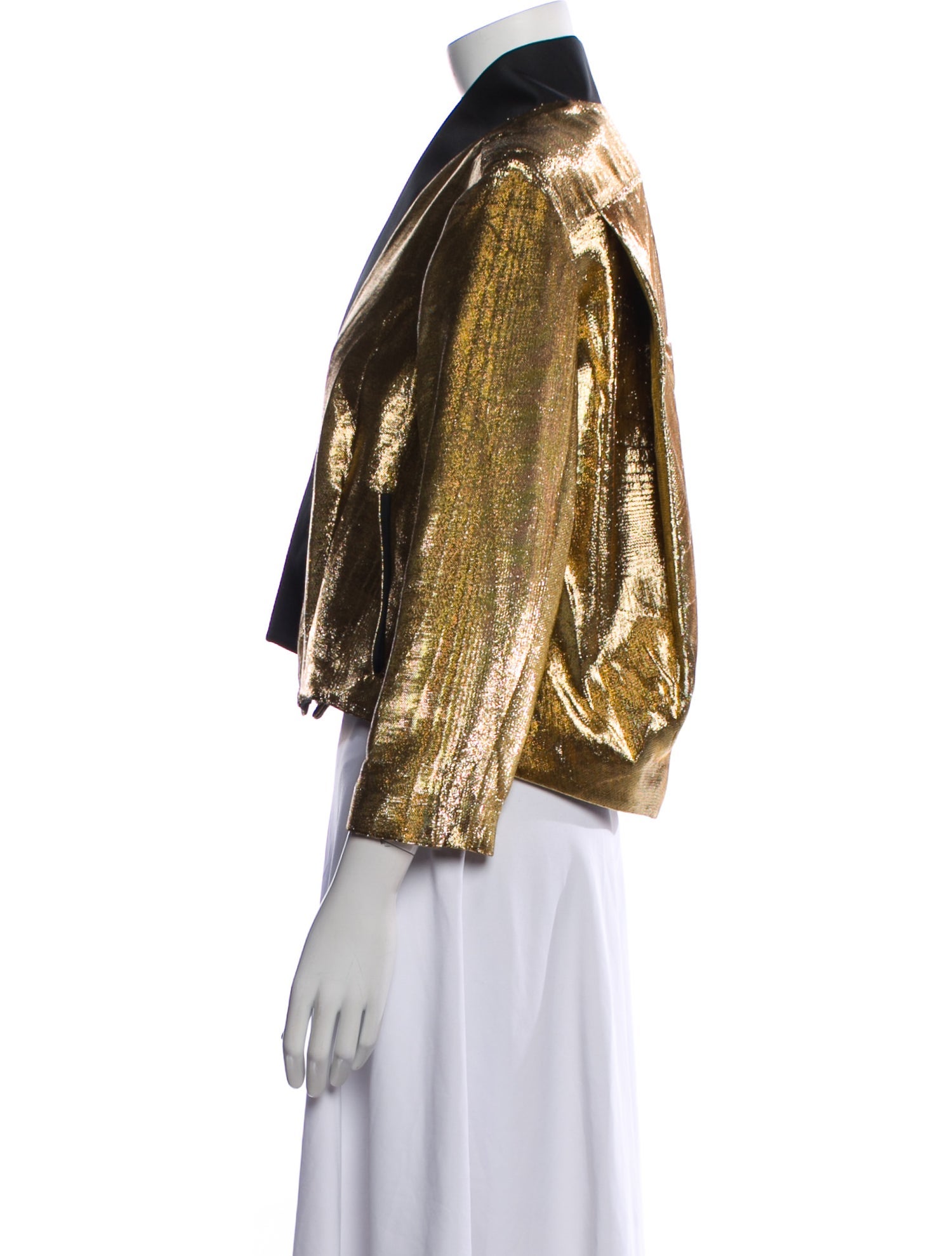 Bach Mai Colorblock Pattern Evening Jacket