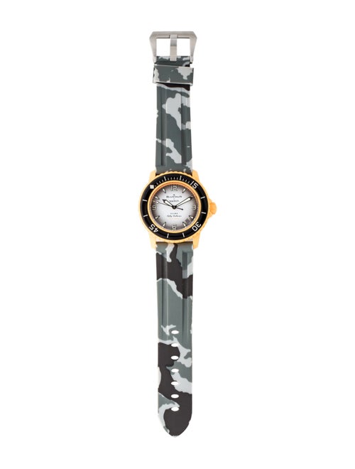 Blancpain X Swatch "Pacific Ocean" Scuba Fifty-Fathoms Watch