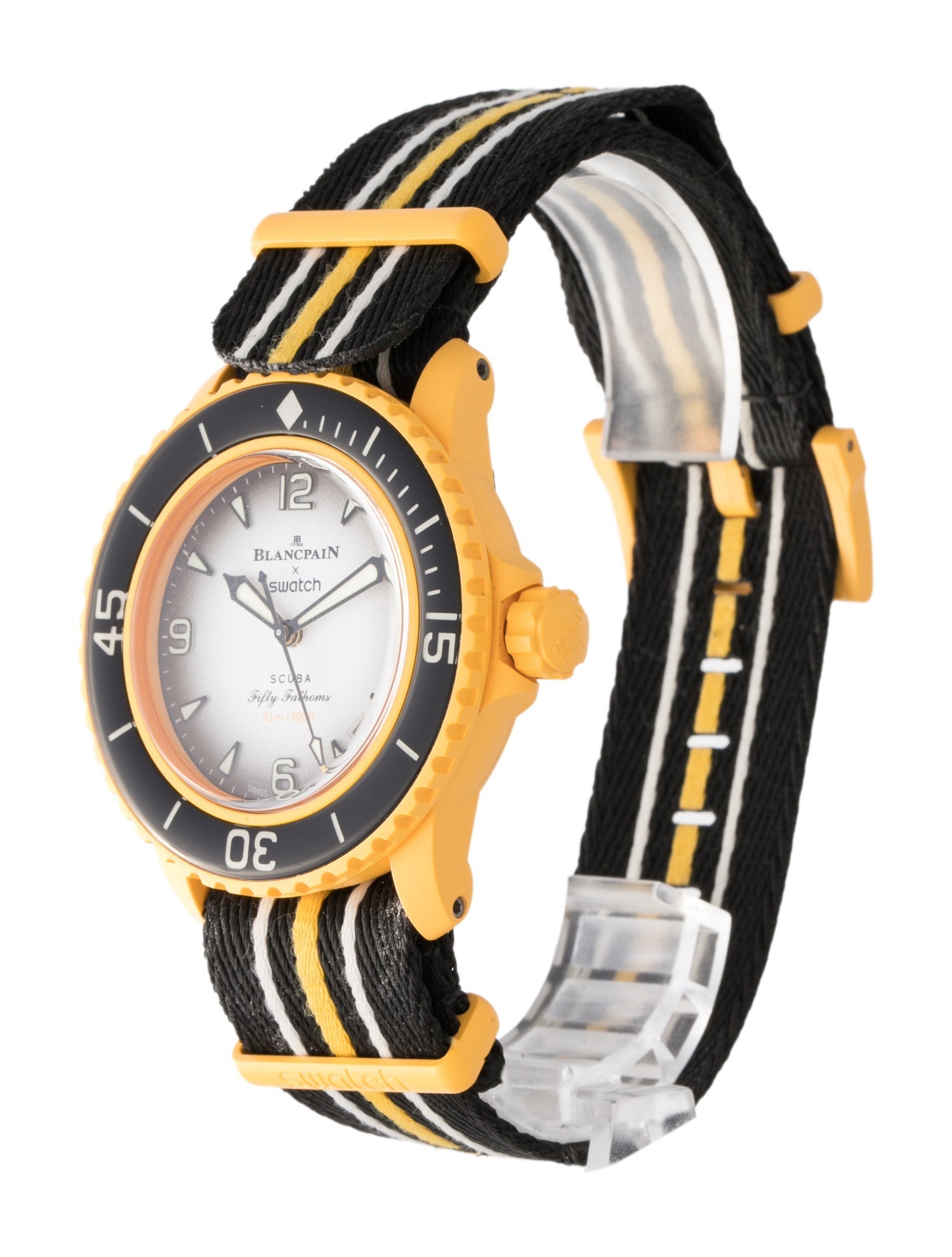 Blancpain X Swatch "Pacific Ocean" Scuba Fifty-Fathoms Watch