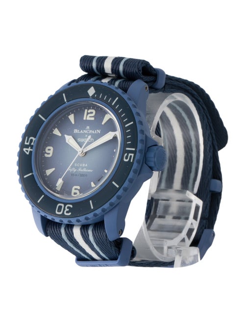 Blancpain X Swatch "Atlantic Ocean" Scuba Fifty-Fathoms Watch