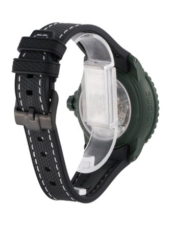 Blancpain X Swatch Scuba Fifty Fathoms Green Abyss Watch