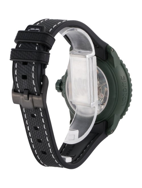 Blancpain X Swatch Scuba Fifty Fathoms Green Abyss Watch