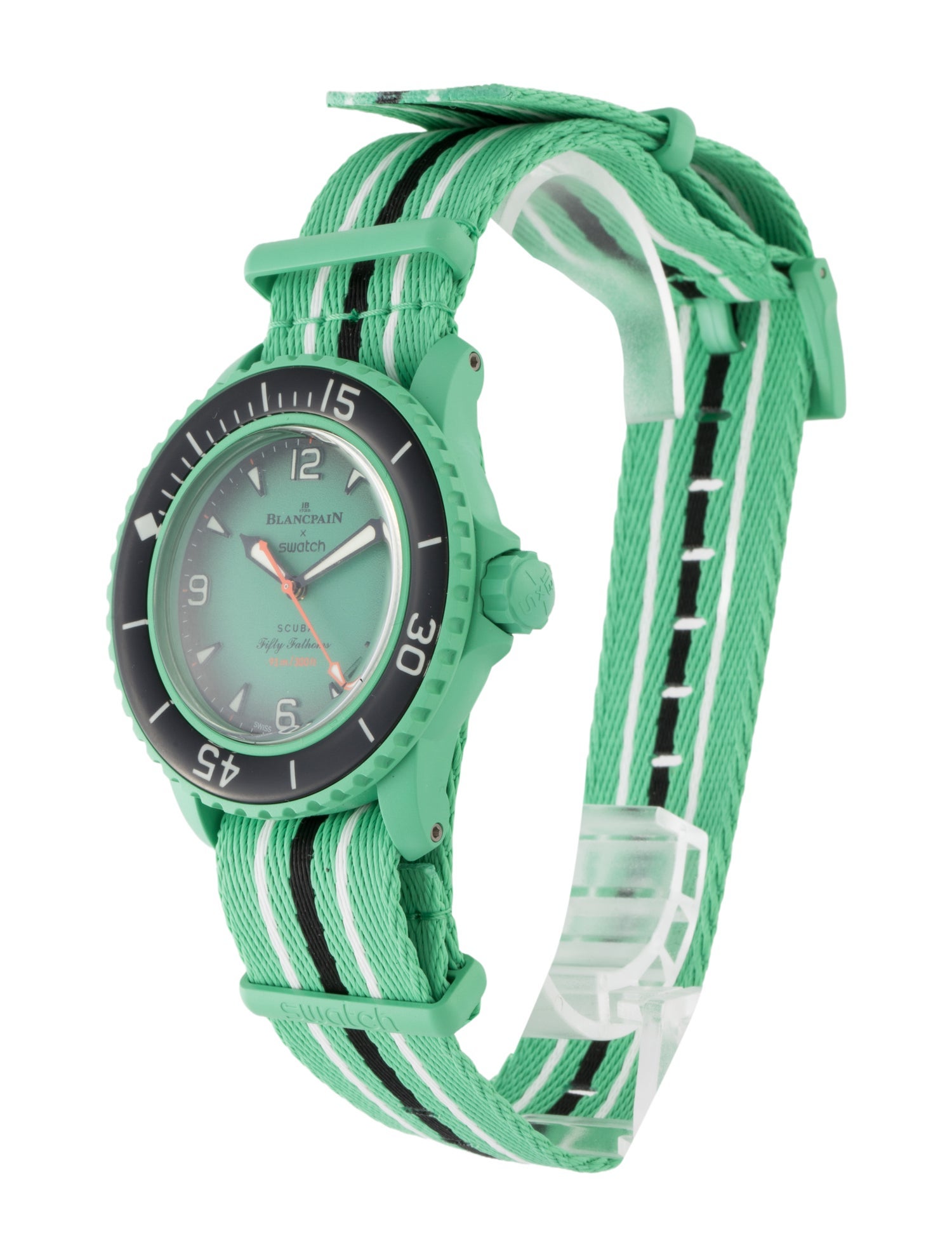Blancpain X Swatch "Indian Ocean" Scuba Fifty-Fathoms Watch