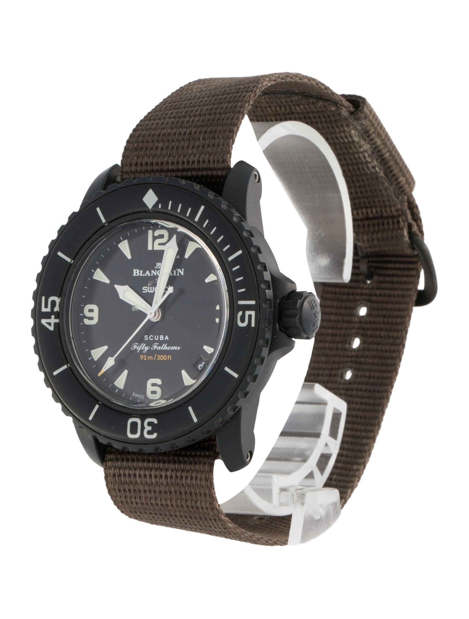 Blancpain X Swatch Ocean of Storms Scuba Fifty-Fathoms Watch