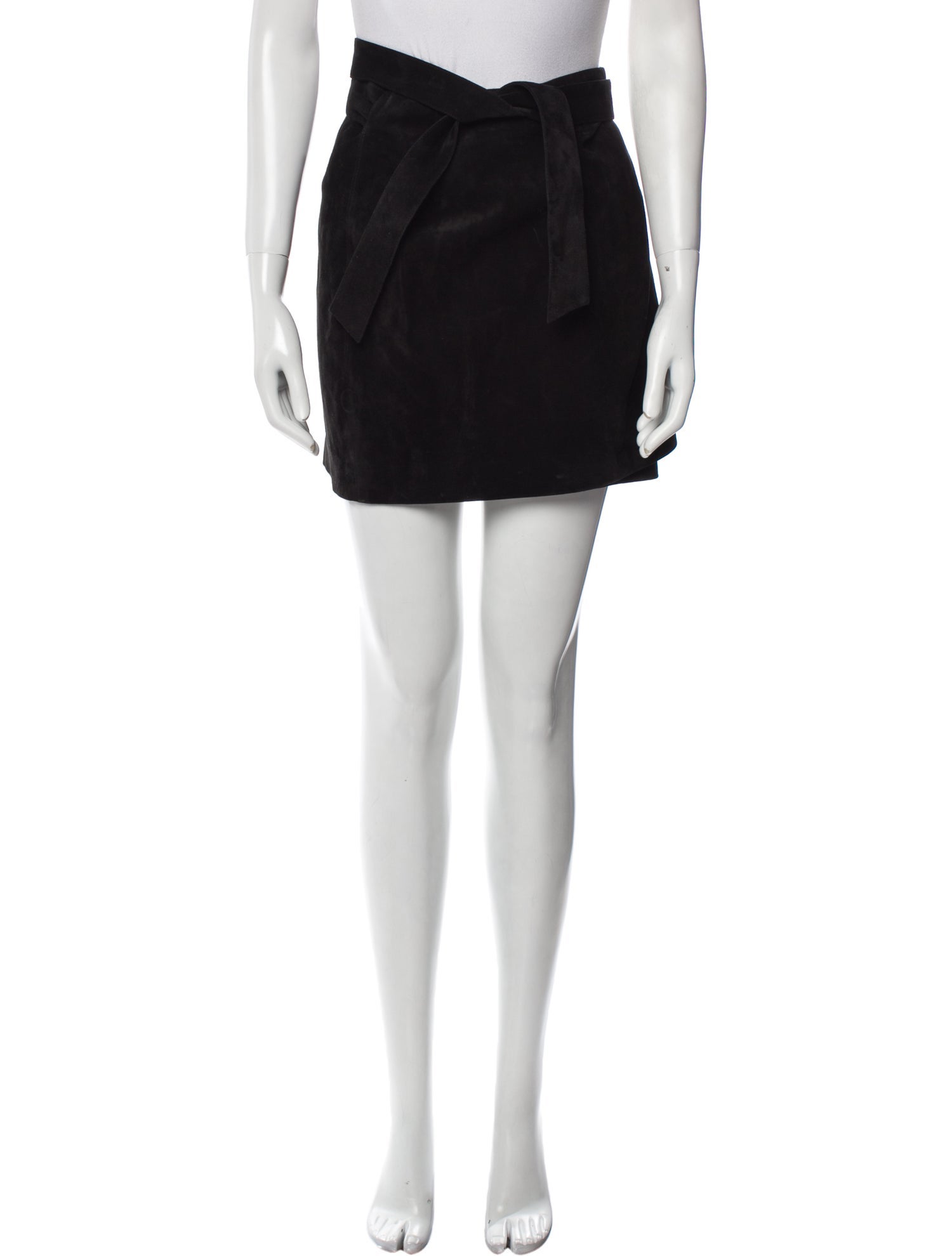 Minuit Calfskin Mini Skirt