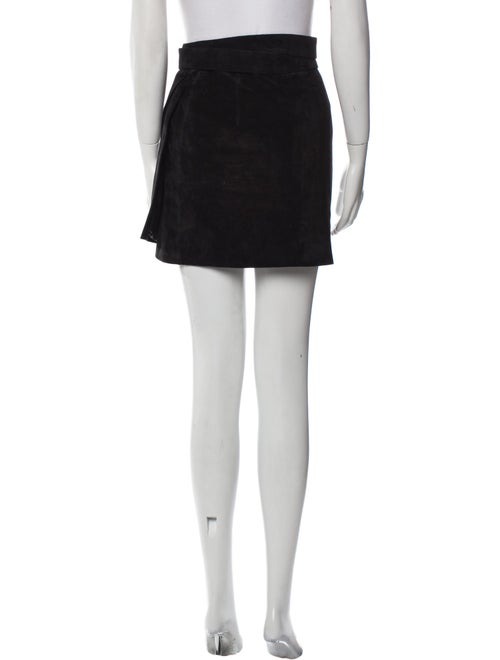 Minuit Calfskin Mini Skirt