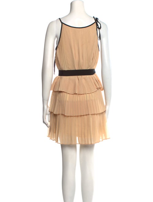 Minuit Scoop Neck Mini Dress