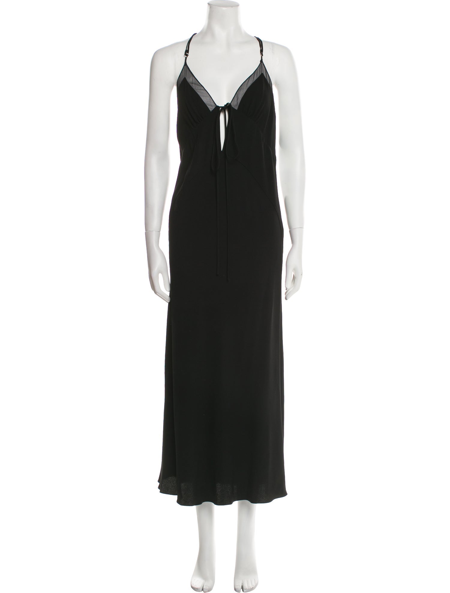 Minuit V-Neck Long Dress
