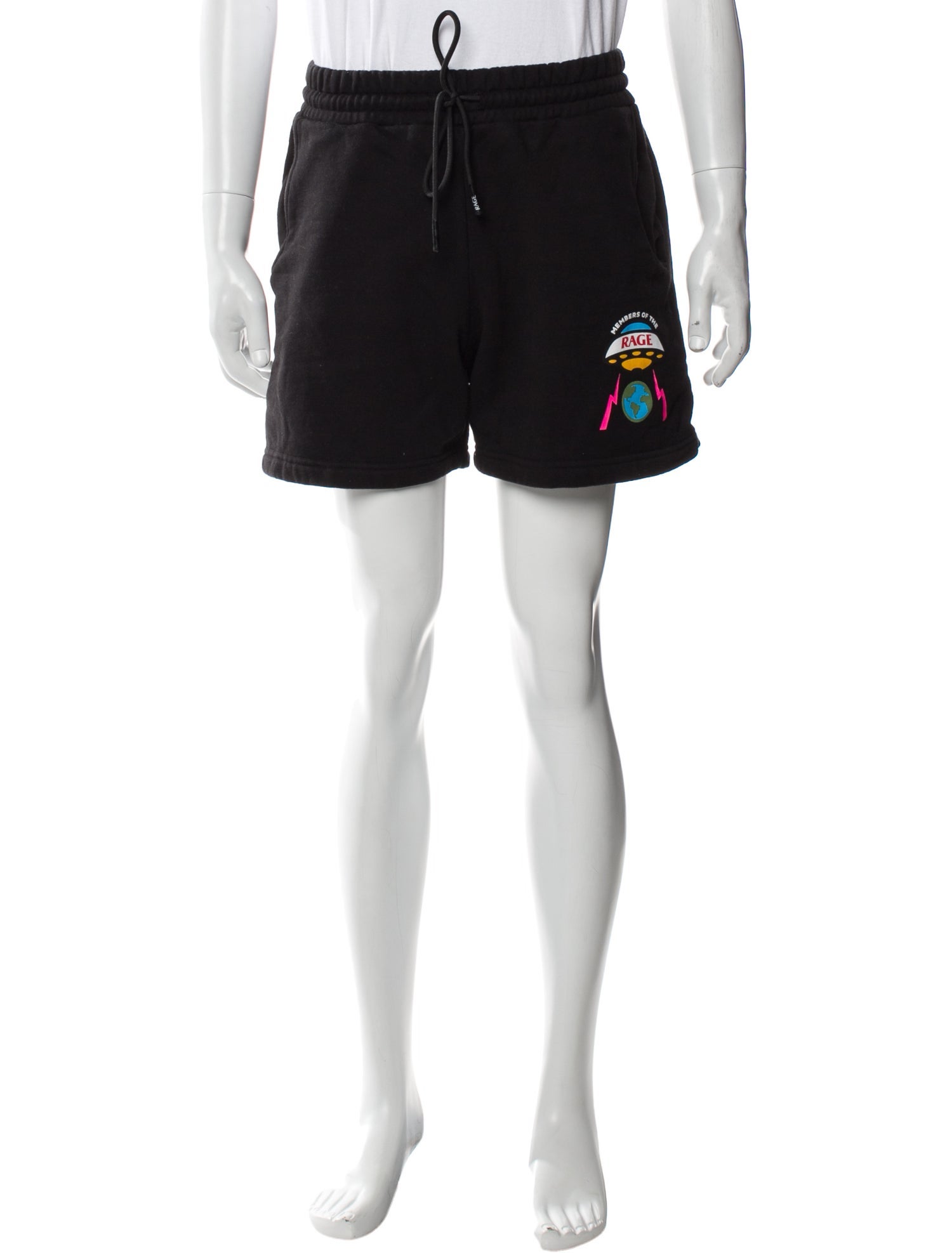 Members of the Rage Graphic Print Jogger Shorts