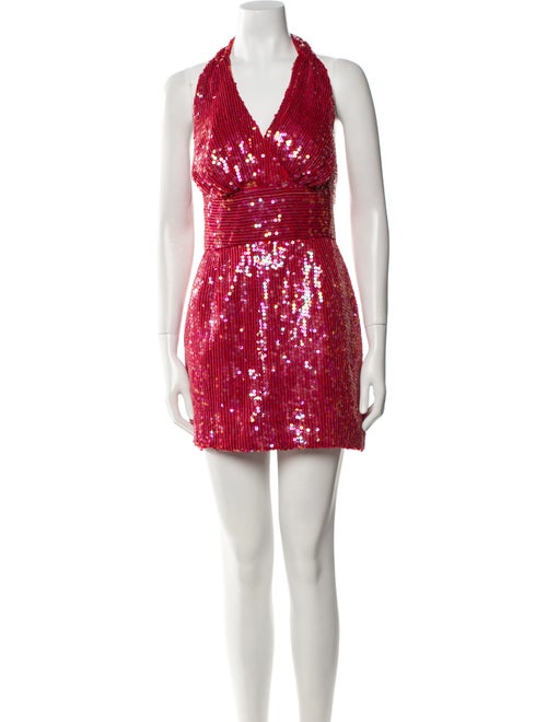 Jeanette for St. Martin V-Neck Mini Dress