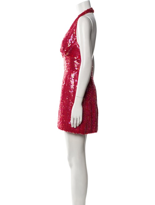 Jeanette for St. Martin V-Neck Mini Dress