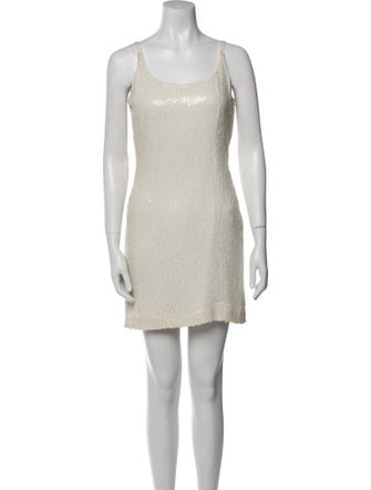 Jeanette for St. Martin Scoop Neck Mini Dress