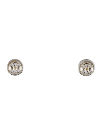 Jorge Adeler Topaz Two-Tone Stud Earrings