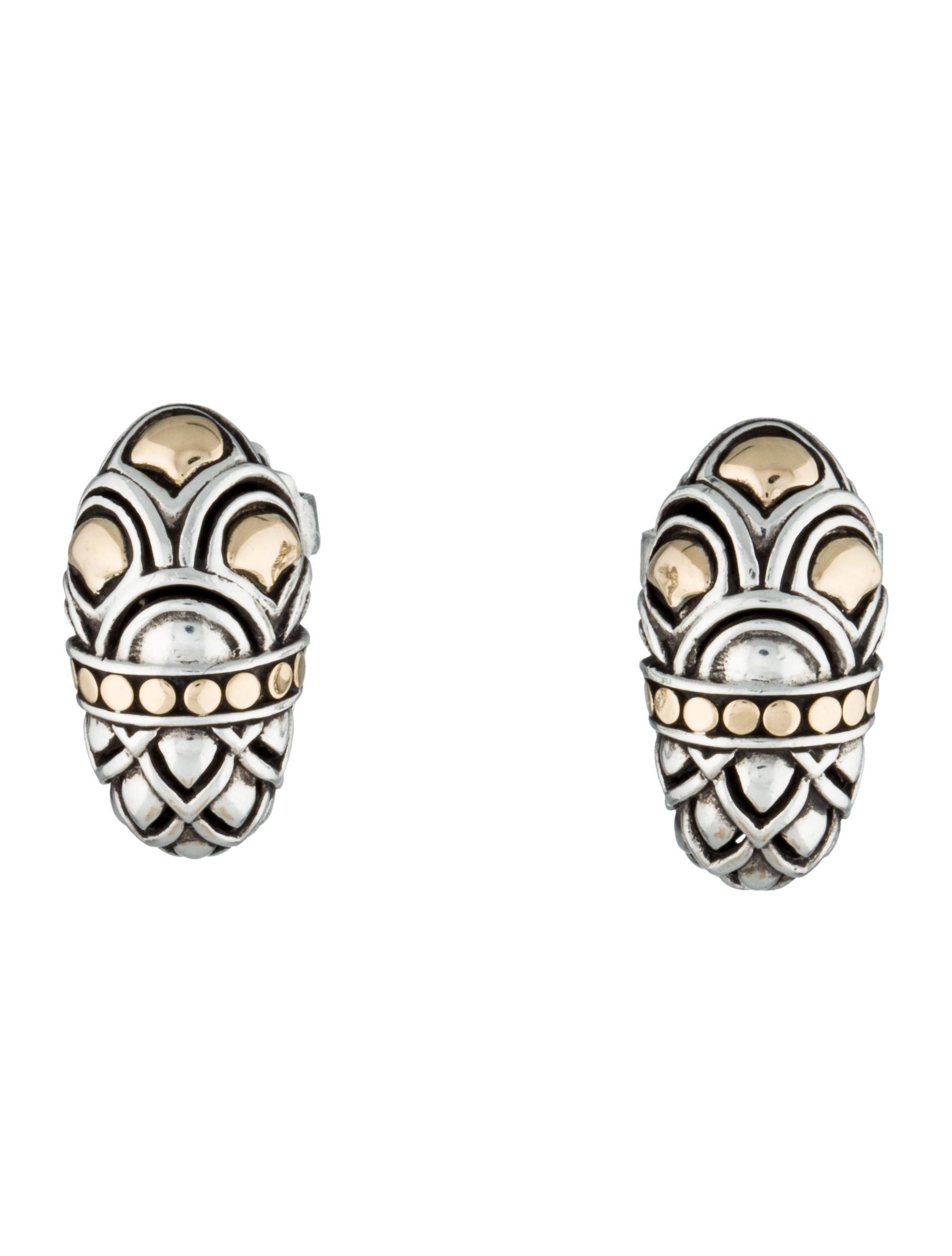 John Hardy Naga Shrimp Earrings Jha21789 The Realreal Naga Shrimp Earrings