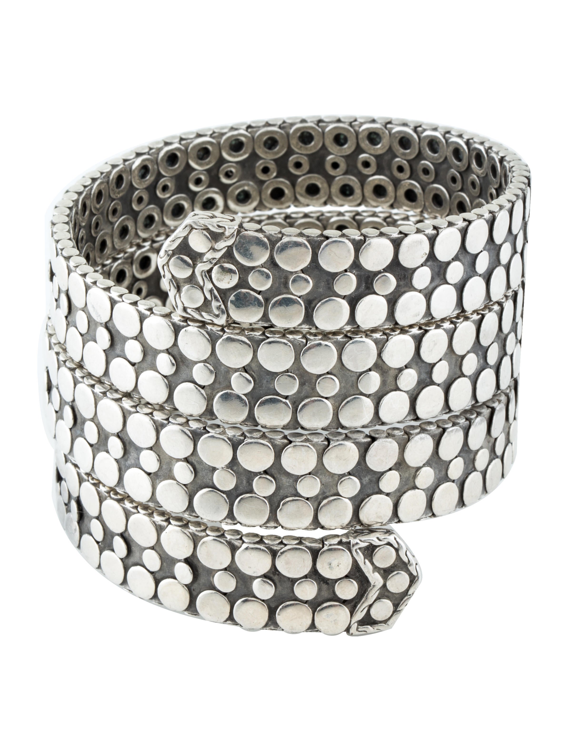 John Hardy Dot Collection Coil Bracelet Bracelets JHA24205 The