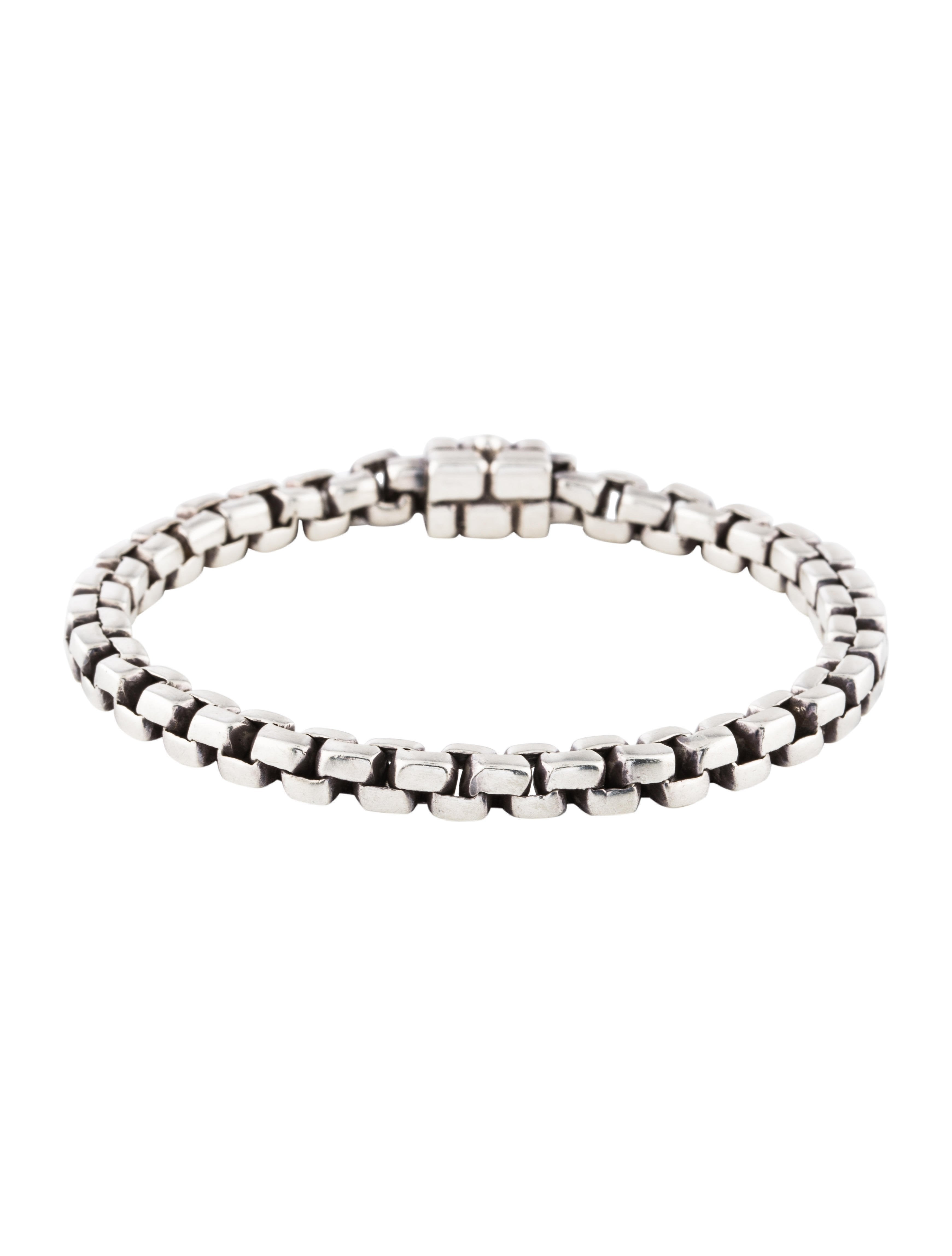 John Hardy Classic Chain Square Link Bracelet Bracelets JHA32895