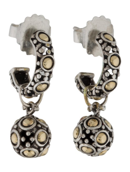 John Hardy Jaisalmer Drop Earrings silver