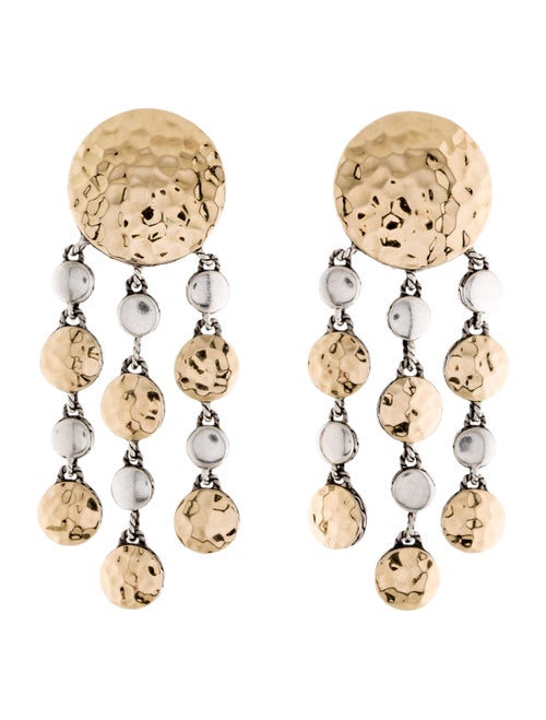 John Hardy Palu Chandelier Earrings silver