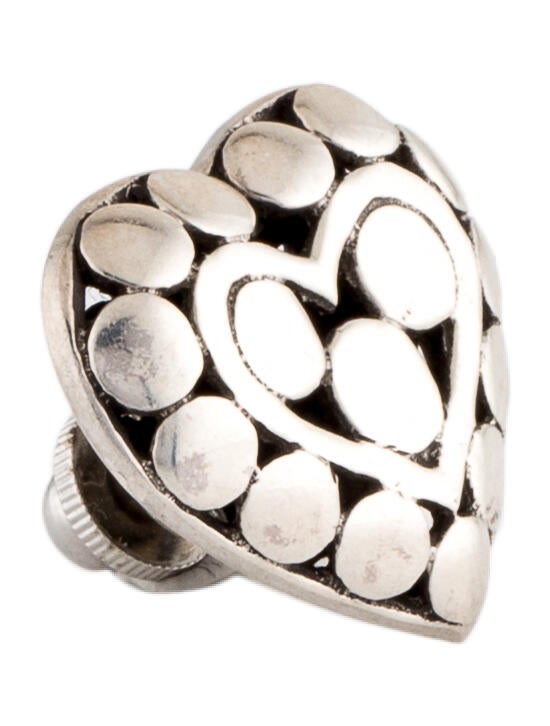 John Hardy Heart Dot Lapel Pin