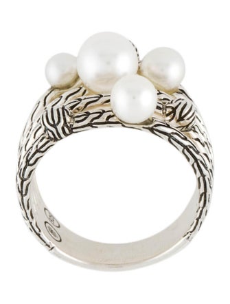John Hardy Pearl Multirow Ring