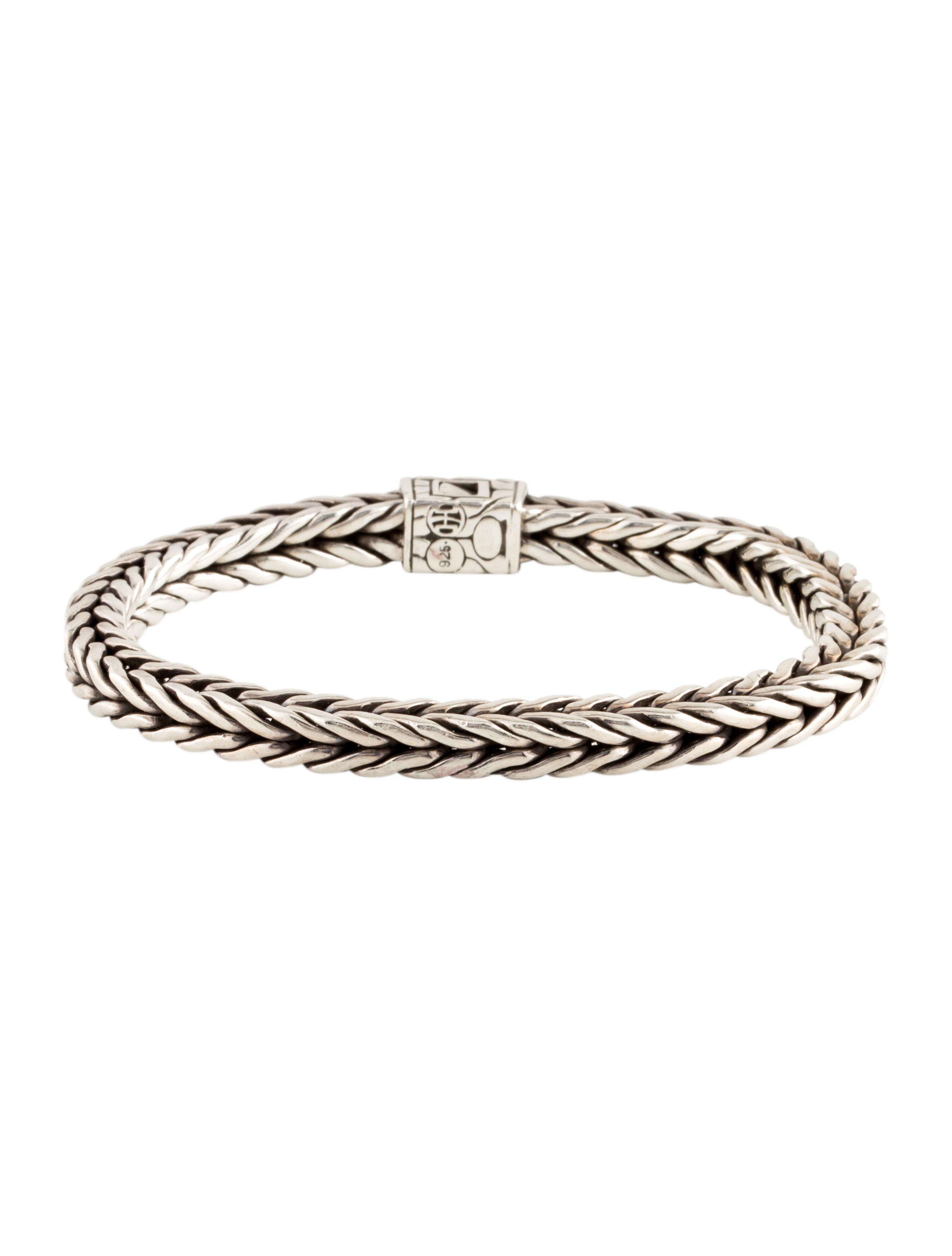 John Hardy Classic Chain Link Bracelet Sterling Silver Link