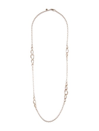 John Hardy Bamboo Link Station Necklace