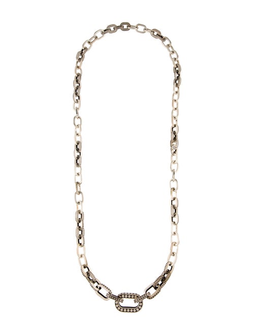 John Hardy Dot Long Chain Link Necklace,