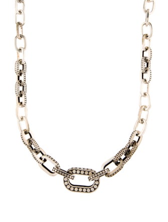John Hardy Dot Long Chain Link Necklace,