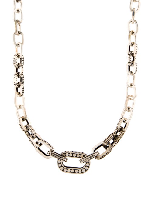 John Hardy Dot Long Chain Link Necklace,