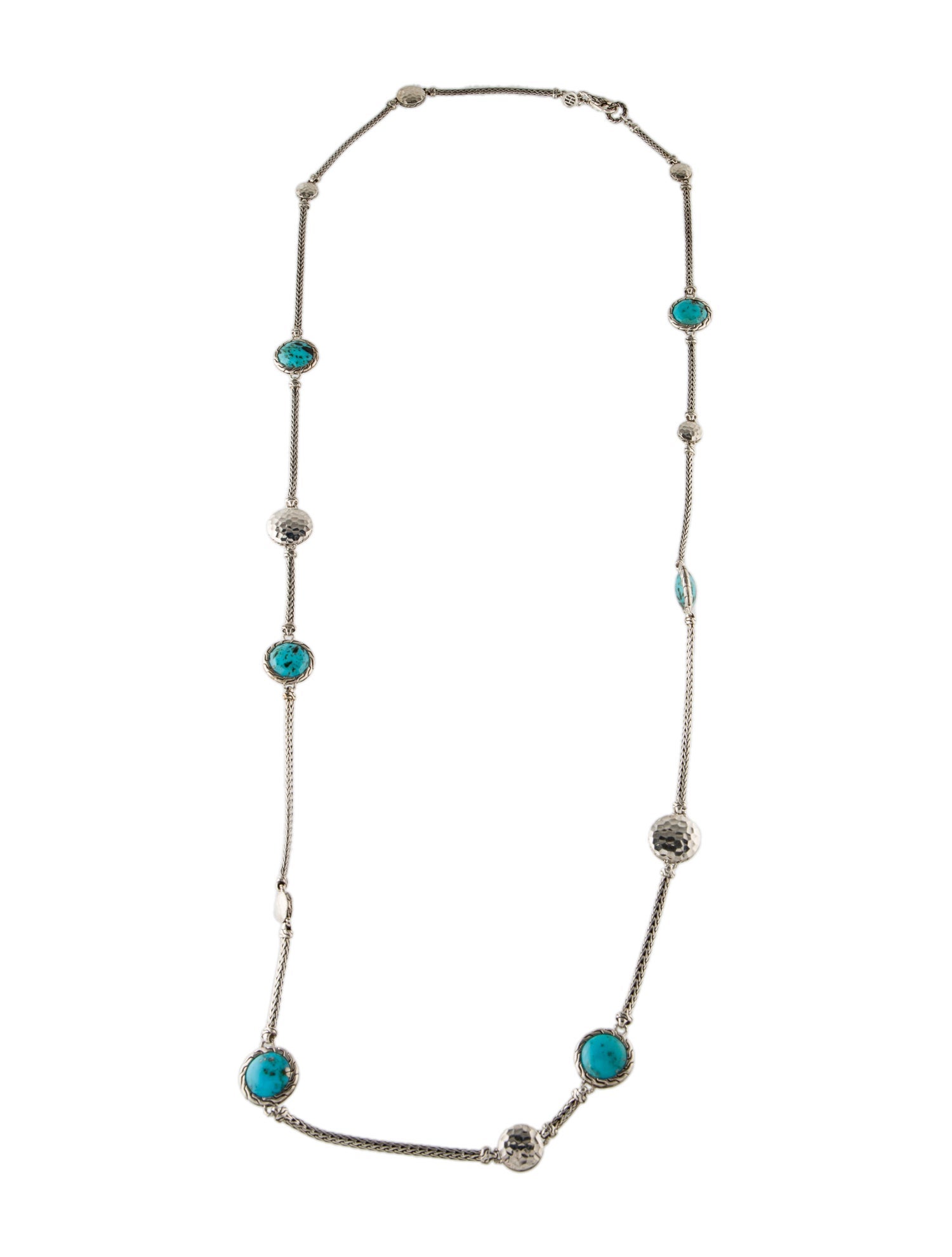 John Hardy Dot Disc Stations Sautoir Necklace