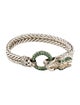 John Hardy Tsavorite Garnet Naga Link Bracelet