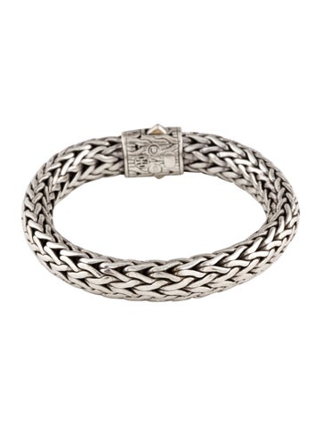 John Hardy Link Icon Diamond Bracelet M