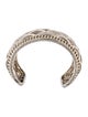 John Hardy 1.86ctw Diamond Naga Scale Open Cuff Bracelet
