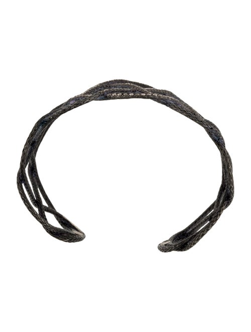 John Hardy 1.48ctw Diamond Cuff Bracelet