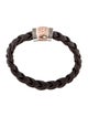 John Hardy Diamond Leather Classic Chain Bracelet