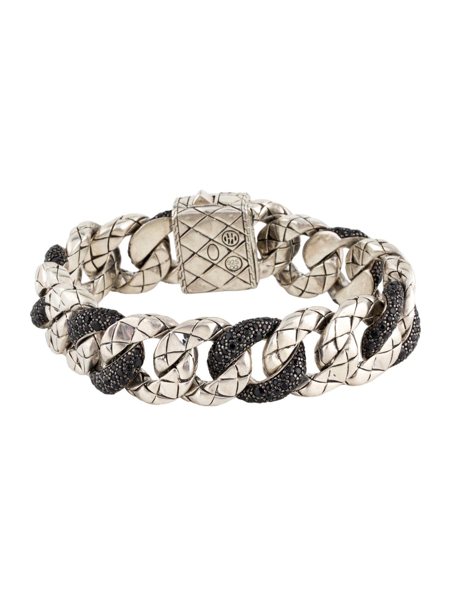 John Hardy Sapphire Curb Link Bracelet